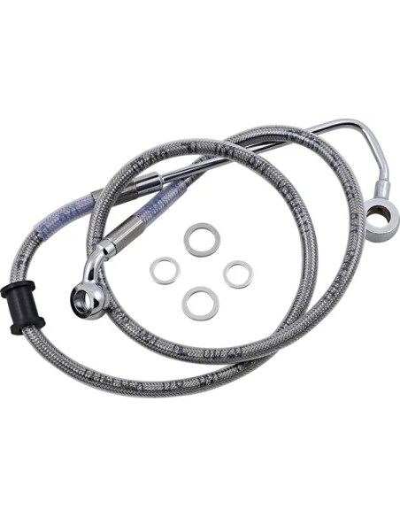DRAG SPECIALTIES Brems- & Kupplungsleitungen für Harley Davidson FLSTFB 1690 ABS 2015-2017