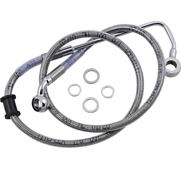 DRAG SPECIALTIES Brems- & Kupplungsleitungen für Harley Davidson FLSTFB 1690 ABS 2015-2017