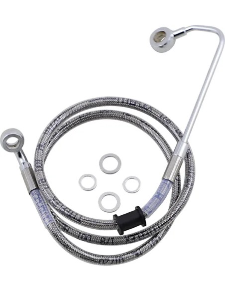 DRAG SPECIALTIES Brems- & Kupplungsleitungen für Harley Davidson FLSTFB 1690 ABS 2015-2017
