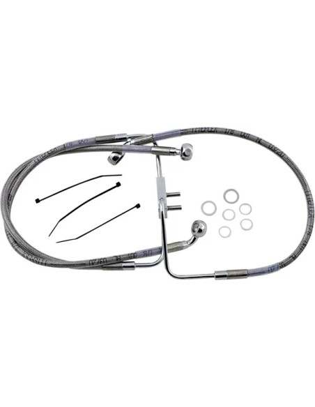 DRAG SPECIALTIES Brems- & Kupplungsleitungen für Harley Davidson FLSL 1750 ABS 2018-2021