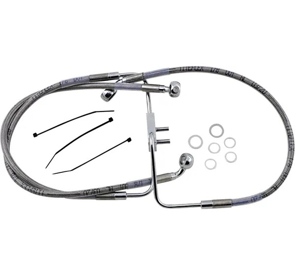 DRAG SPECIALTIES Brems- & Kupplungsleitungen für Harley Davidson FLSL 1750 ABS 2018-2021