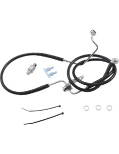 Verlängertes Bremsleitungs-Kit aus schwarzem Vinyl
