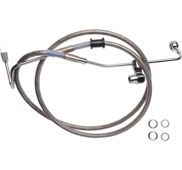 DRAG SPECIALTIES Brems- & Kupplungsleitungen für Harley Davidson FLHX 1750 ABS 2017-2022