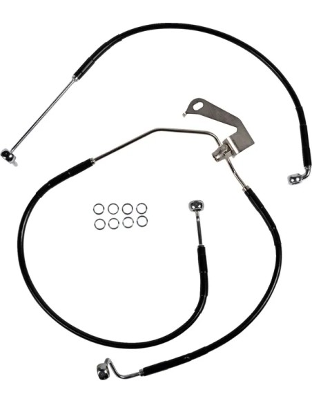 DRAG SPECIALTIES Brems- & Kupplungsleitungen für Harley Davidson FLHR 1584 2009-2011
