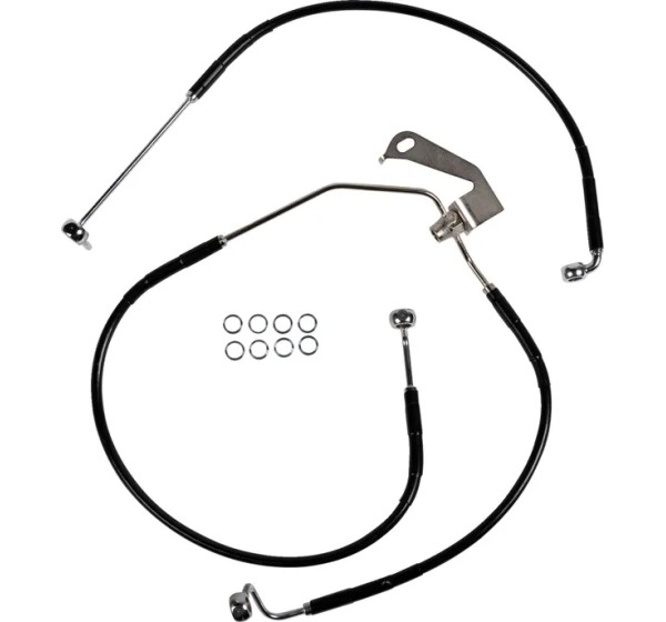 DRAG SPECIALTIES Brems- & Kupplungsleitungen für Harley Davidson FLHR 1584 2009-2011