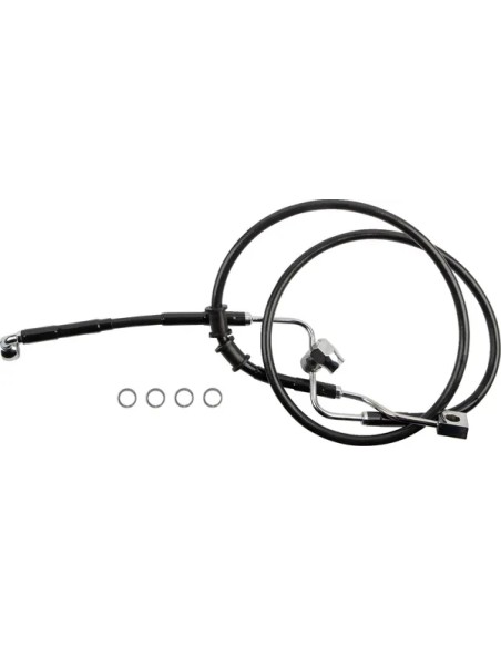 DRAG SPECIALTIES Brems- & Kupplungsleitungen für Harley Davidson FLHCS 1868 ABS 2018-2024