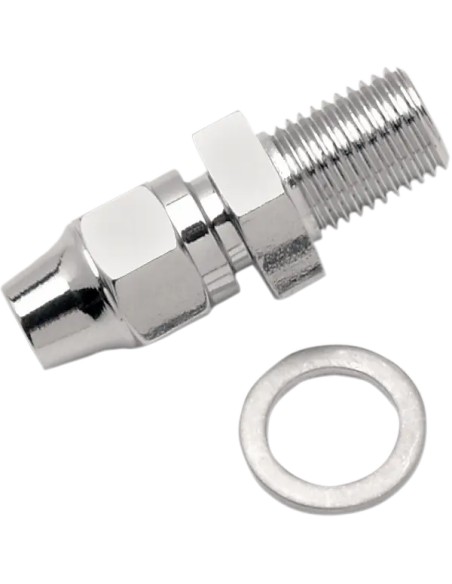 DRAG SPECIALTIES Montagematerial & Zubehör - FITTING 3/8-24 STRGHT B