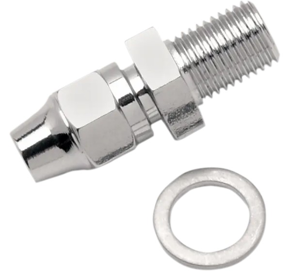 DRAG SPECIALTIES Montagematerial & Zubehör - FITTING 3/8-24 STRGHT B