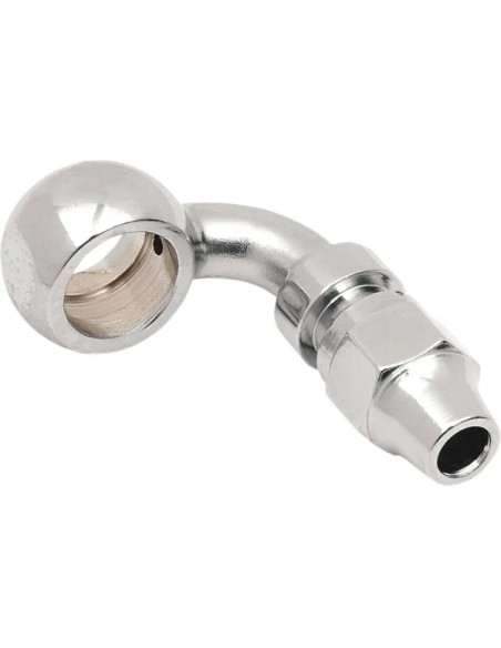 DRAG SPECIALTIES Montagematerial & Zubehör - BANJO FITTING 7/16 90DEG