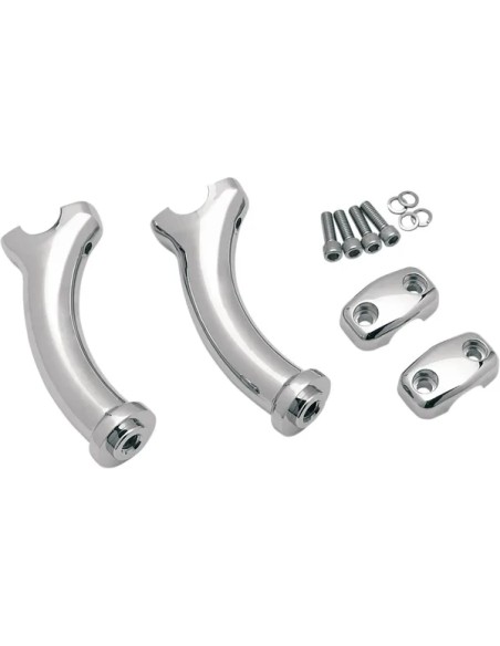 DRAG SPECIALTIES Risers - 5.5X2.0PULLBACK