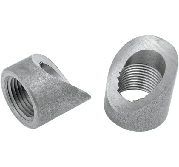 DRAG SPECIALTIES Montagematerial & Zubehör - BUNGS 02 WELD 45DEG 12MM