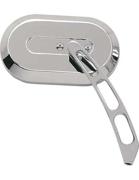 DRAG SPECIALTIES Spiegel - LEFT OVAL MIRROR