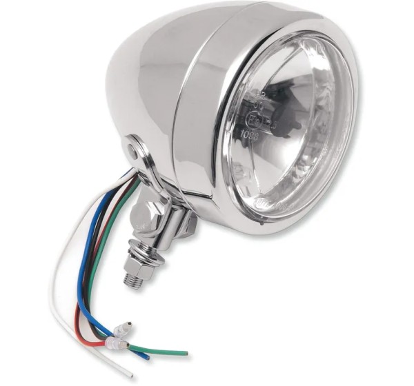 DRAG SPECIALTIES Zusatzbeleuchtung - SPOTLIGHT PLN CLR LENS
