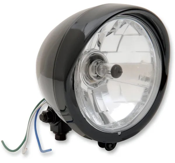 DRAG SPECIALTIES Scheinwerfer - HEADLIGHT 5.75 BLK CLR