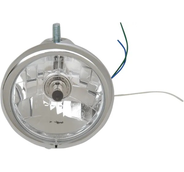DRAG SPECIALTIES Scheinwerfer - HEADLIGHT 5.75CHR TOP MT