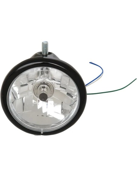 DRAG SPECIALTIES Scheinwerfer - HEADLIGHT 5.75 BLK TOP MT