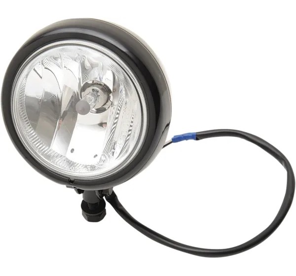 DRAG SPECIALTIES Zusatzbeleuchtung - SPOTLIGHT BLK SWIVEL H8