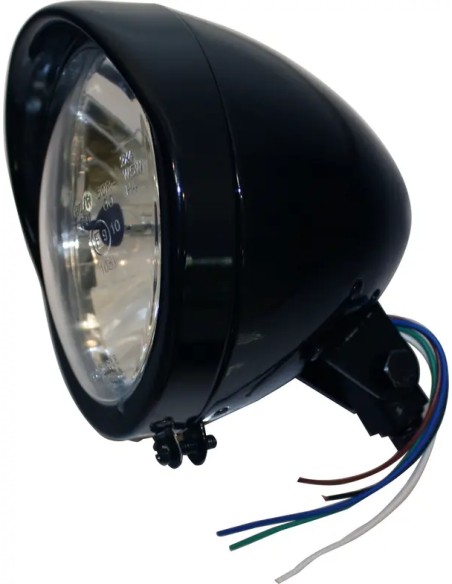 DRAG SPECIALTIES Scheinwerfer - HEADLIGHT 5.75 BLK CLR