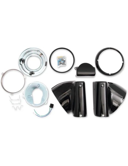 DRAG SPECIALTIES Scheinwerfer für Harley Davidson FLSTC 1340 1988-1999