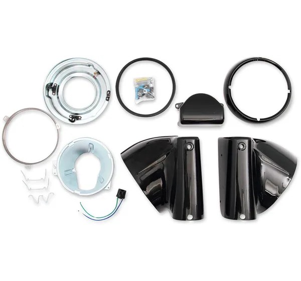 DRAG SPECIALTIES Scheinwerfer für Harley Davidson FLSTC 1340 1988-1999