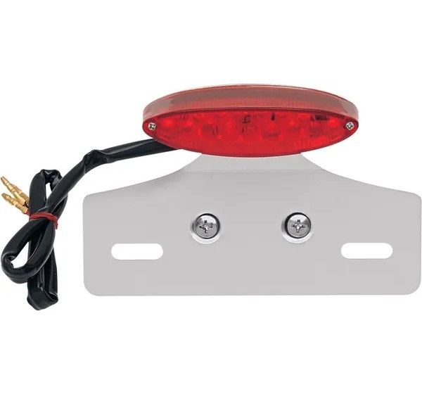 DRAG SPECIALTIES Rück- und Bremslichter - TAILLIGHT CATEYE RED LED