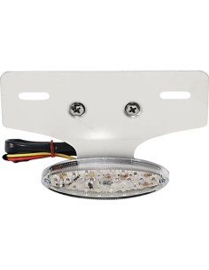Mini LED Cat Eye Rücklicht mit Kennzeichenhalter