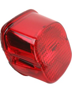 Laydown-Rücklichtlinse mit unterem Kennzeichenfenster