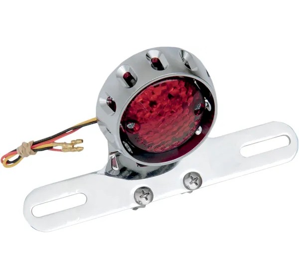 DRAG SPECIALTIES Kennzeichen - TAILLIGHT LP CHR BOB