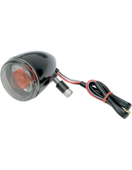 DRAG SPECIALTIES Blinker - LIGHT T/S UNIV F SMK BLK
