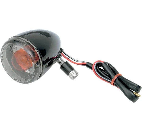 DRAG SPECIALTIES Blinker - LIGHT T/S UNIV F SMK BLK
