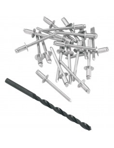MOOSE RACING AUSPUFFNIET SET 3/16 2