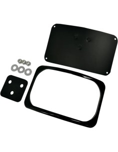 Gebogener Kennzeichenhalter mit kleinem Radius,...