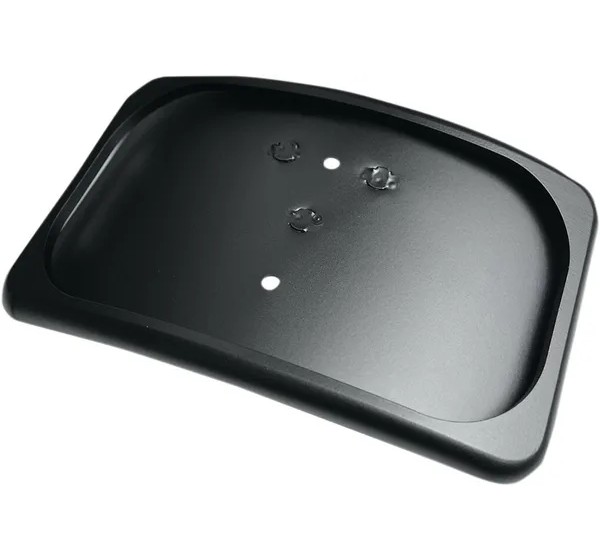 DRAG SPECIALTIES Kennzeichen - MOUNT 3HOLE LIC PLT FB