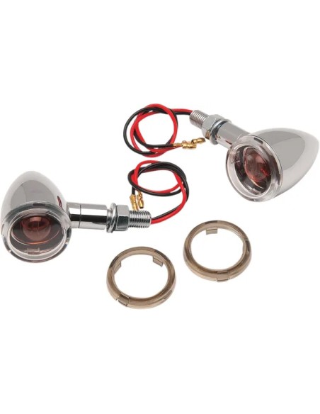 DRAG SPECIALTIES Zusatzbeleuchtung - LIGHT MINI-DEUCE CLR/SMK