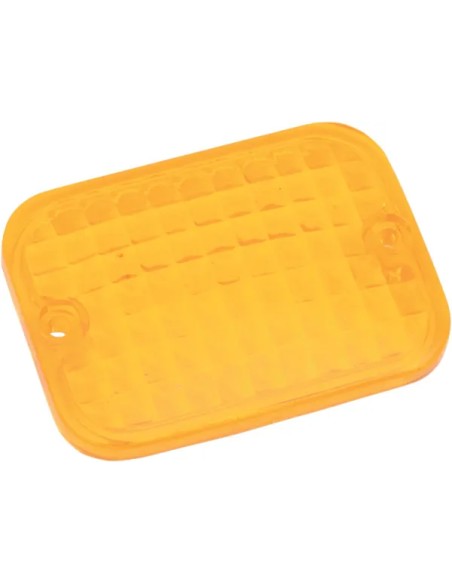 DRAG SPECIALTIES Montagematerial & Zubehör - LENS REPL RECTANGULAR AMB