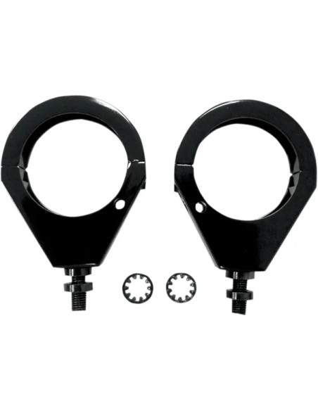 DRAG SPECIALTIES Blinker - CLAMP T/S MNT 49MM BLK