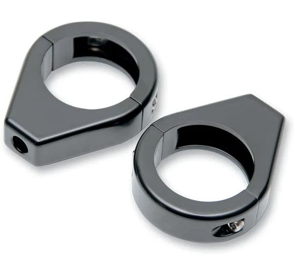 DRAG SPECIALTIES Blinker - CLAMP T/S MNT 41MM BLK
