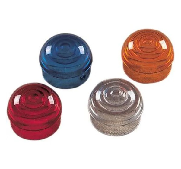 DRAG SPECIALTIES Abdeckungen & Halterungen - AMBER LENS FOR 2040-1767/8