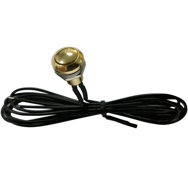 DRAG SPECIALTIES Montagematerial & Zubehör - SWITCH MINI PUSH-BUTN GLD
