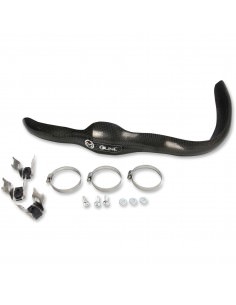 MOOSE RACING AUSPUFFSCHUTZ KARBONFASER FÜR 4-TAKT FMF MEGA BOMB AUSPUFF 2