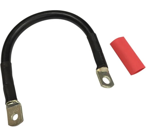 DRAG SPECIALTIES Wartungs-Teile - CABLE BATTERY BLK 10