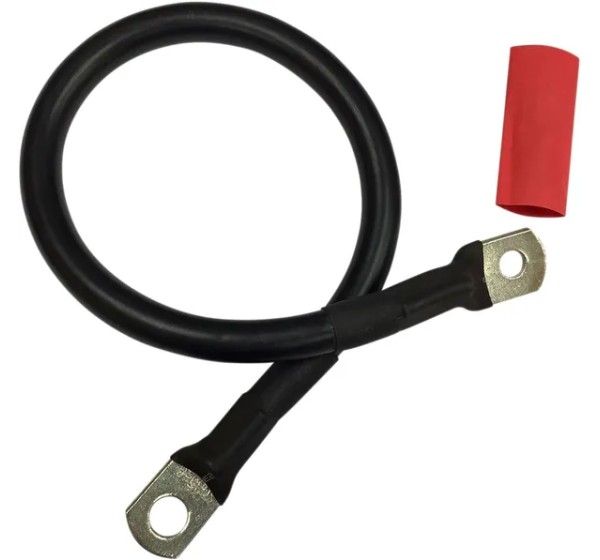 DRAG SPECIALTIES Wartungs-Teile - CABLE BATTERY BLK 14