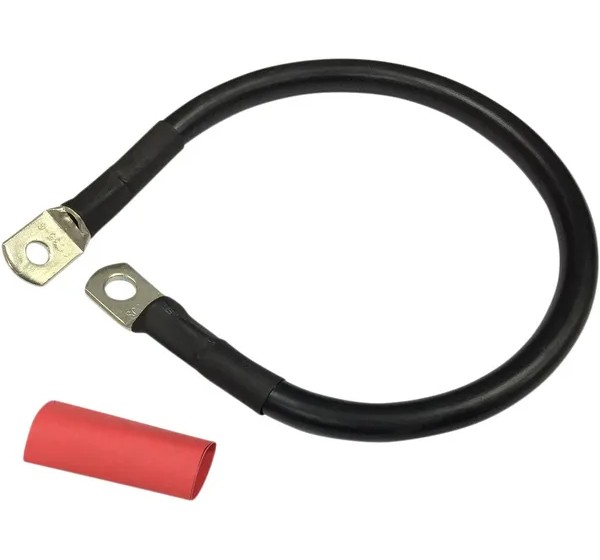 DRAG SPECIALTIES Wartungs-Teile - CABLE BATTERY BLK 15