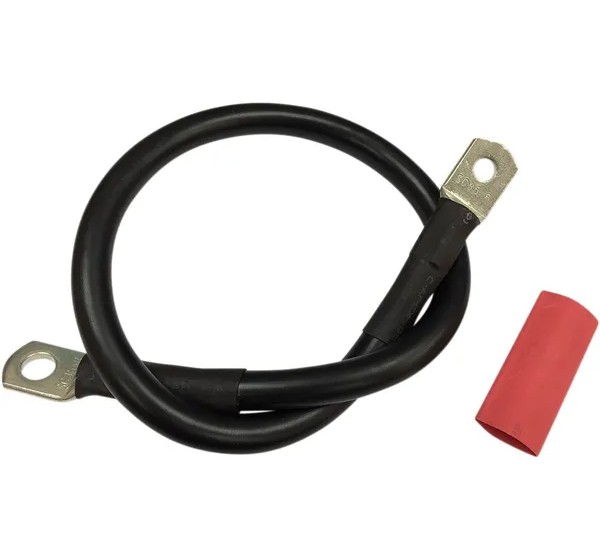 DRAG SPECIALTIES Wartungs-Teile - CABLE BATTERY BLK 18