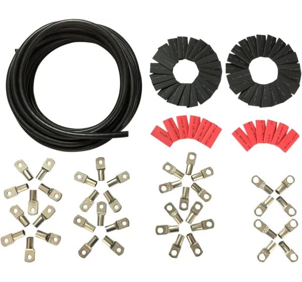 DRAG SPECIALTIES Wartungs-Teile - CABLE KT BAT CSTM BLK