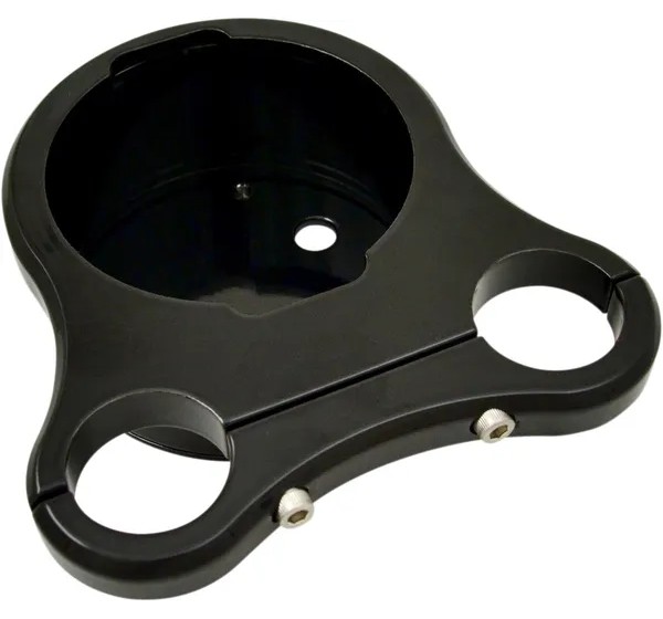 DRAG SPECIALTIES Montagematerial & Zubehör - MOUNT GAUGE 95-19 BLACK