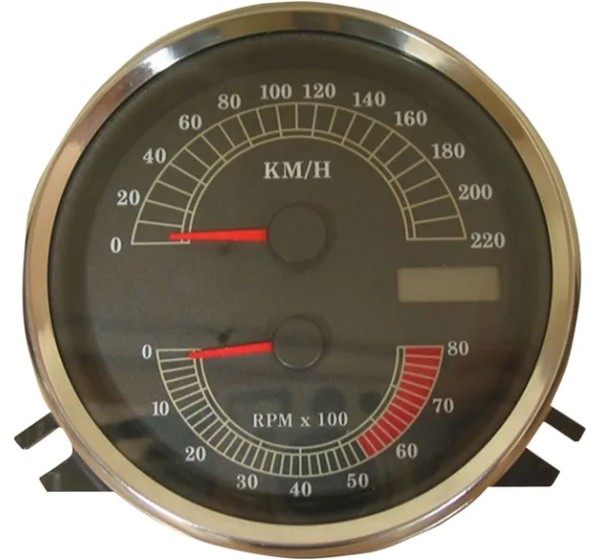 DRAG SPECIALTIES Tachometer & Drehzahlmesser für Harley Davidson FLHR 1450 1999-2003