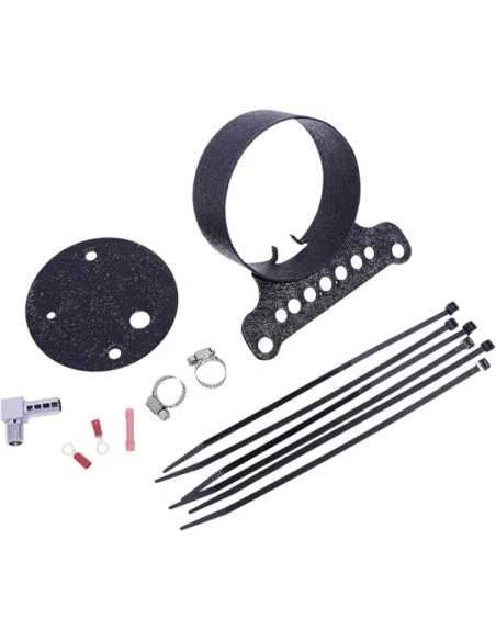 DRAG SPECIALTIES Montagematerial & Zubehör - MOUNT GAGE WRNKL B SINGLE