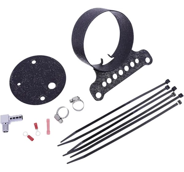 DRAG SPECIALTIES Montagematerial & Zubehör - MOUNT GAGE WRNKL B SINGLE