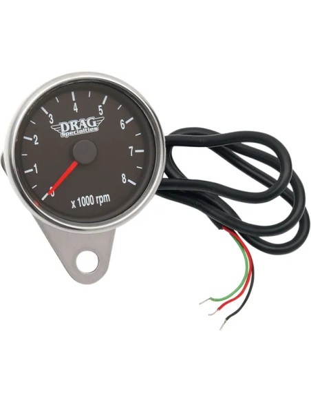 DRAG SPECIALTIES Tachometer & Drehzahlmesser - TACHOMETER BLK FACE